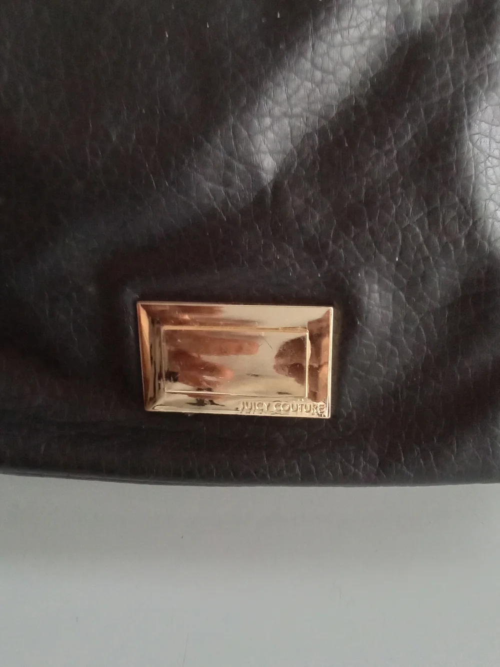 Juicy Couture Black Shoulder Hobo with Gold‎ Hardware